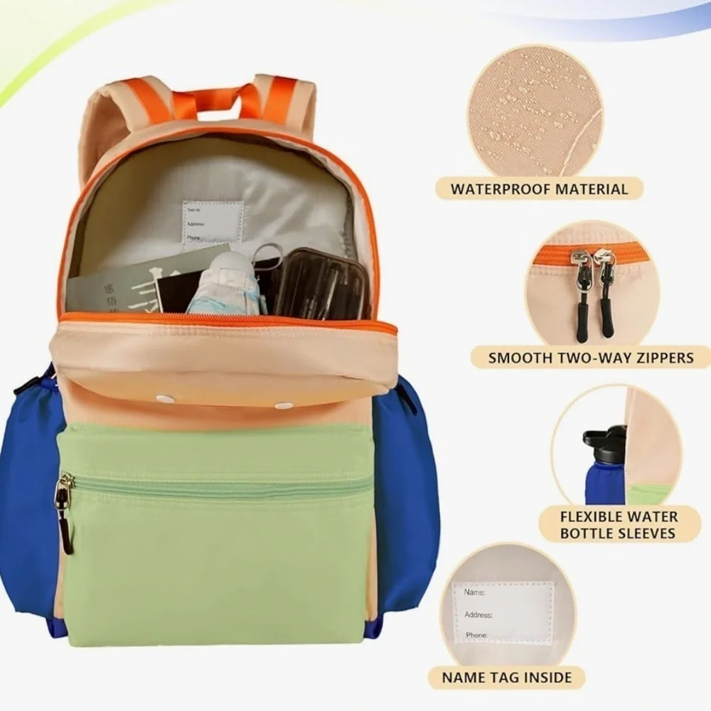 Unisex Kids Backpack School Bag NWOT